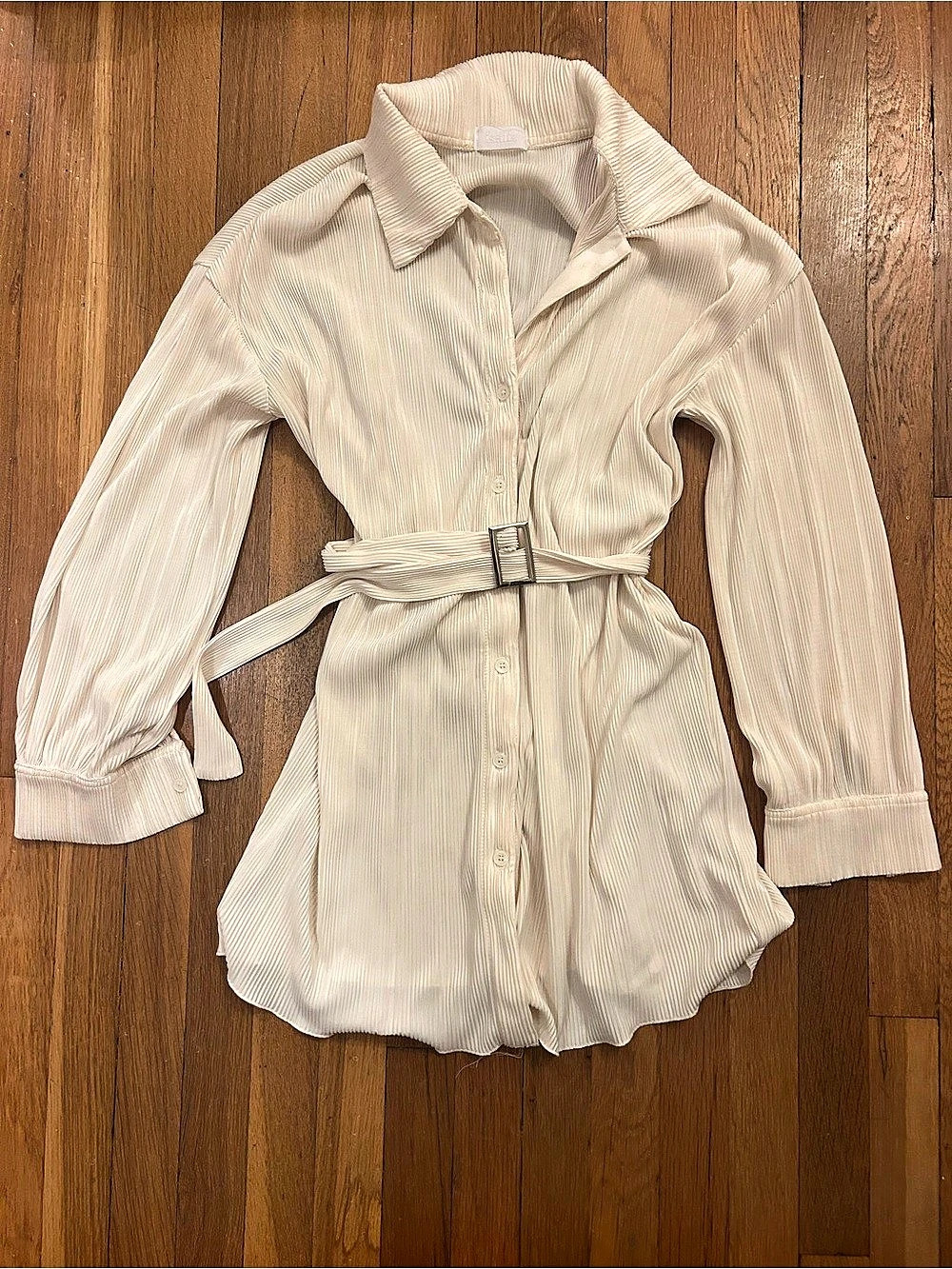 Isalis Collar Belted Dress